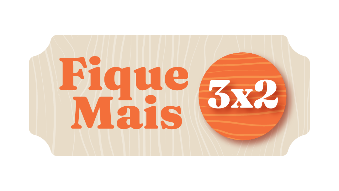 Selo Fique Mais 3x2